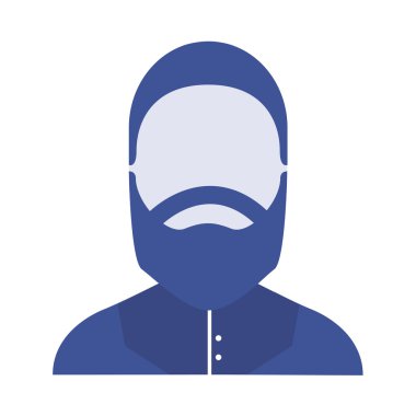 adam erkek avatar satırı simgesi