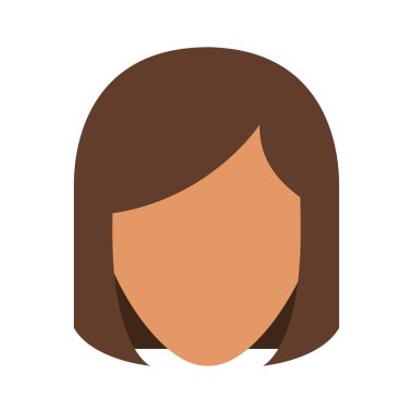 kadın kadın avatar satırı simgesi