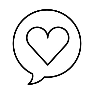 konuşma balonu mesaj satırı simgesi