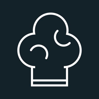 simge şapka şef pişirme tasarım