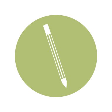 kalem okulu arz simgesi izole edildi