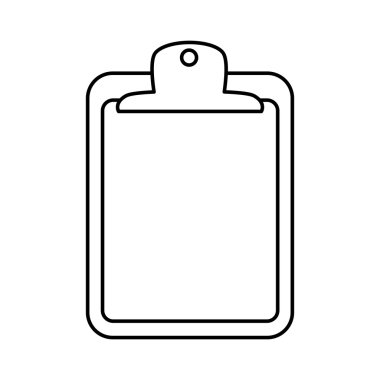 Pano kağıt sipariş izole simgesi