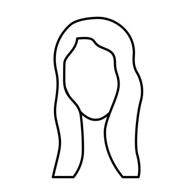 kadın kadın avatar satırı simgesi