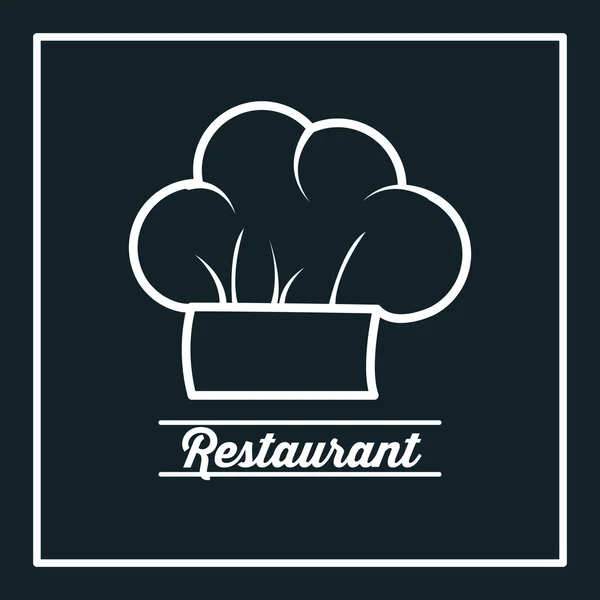 Menú de restaurante diseño de alimentos — Vector de stock