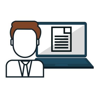 sosyal medya kavramı düz simgeler