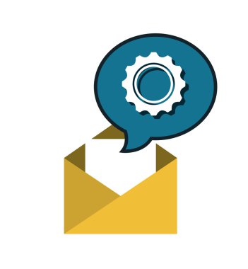 sosyal medya kavramı düz simgeler