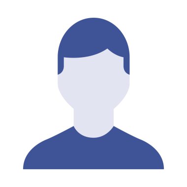 adam erkek avatar satırı simgesi