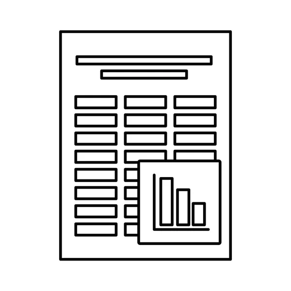 Documento formato de archivo icono aislado — Archivo Imágenes Vectoriales