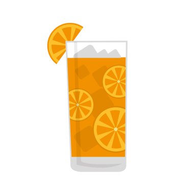 tropikal kokteyl cam izole kutsal kişilerin resmi