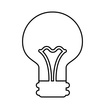 Ampul Işık düz simgesi