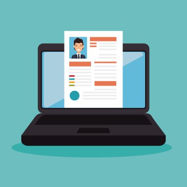 CV işe alım online simgesi