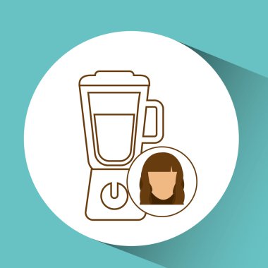 Blender simgesi cihaz mutfak erkek