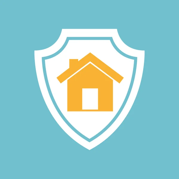 House shape icon — Stock Vector