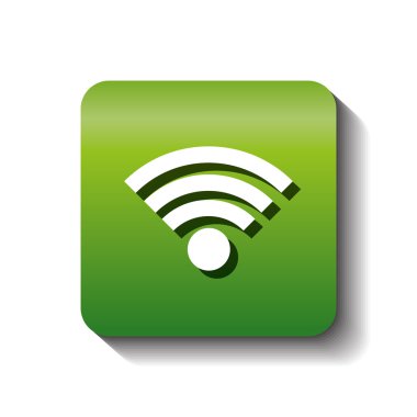 WiFi bağlantı işaret izole simgesi