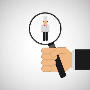 insan kaynakları arama Şef grafiği