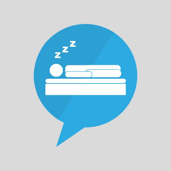 Símbolo dorme sonhos design — Vetor de Stock