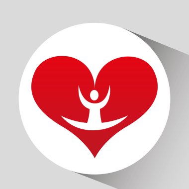 atlet siluet esnek kalp atışı