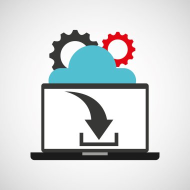 Dijital veri simgeler İndir