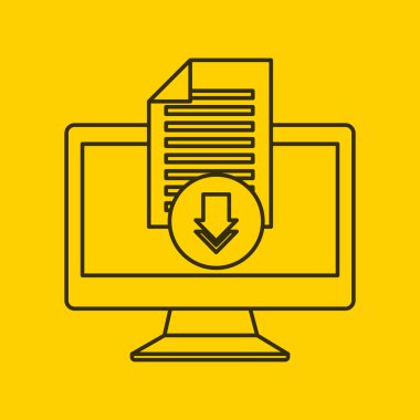 Dijital veri simgeler İndir