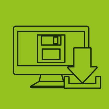 Dijital veri simgeler İndir