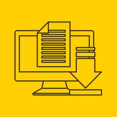 Dijital veri simgeler İndir