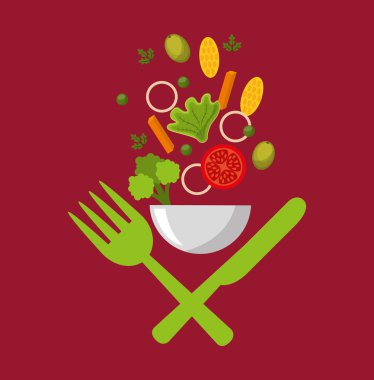 Vejetaryen Menü sağlıklı gıda