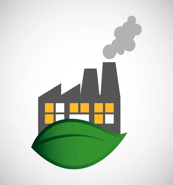 Energía alternativa ecológica verde — Vector de stock