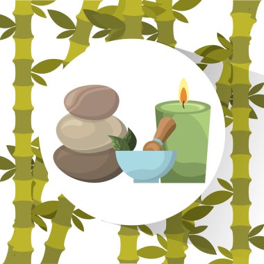 doğal spa merkezi simgeler