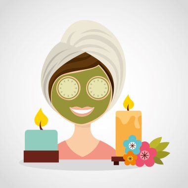 doğal spa merkezi simgeler