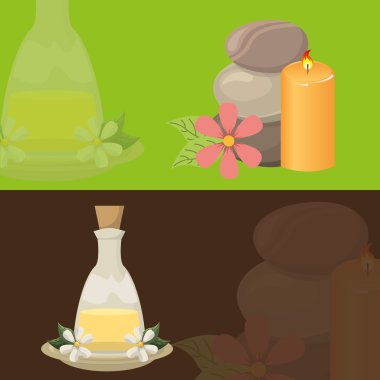 doğal spa merkezi simgeler