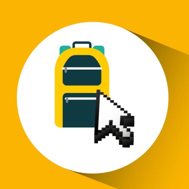 kavramı, teknoloji çanta tasarım grafik seyahat