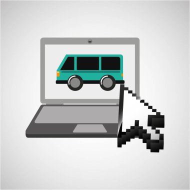 traveling concept, technology transport design graphic