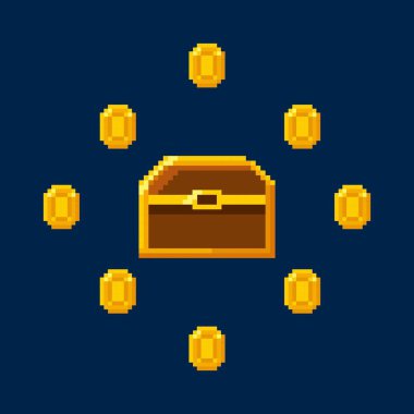 pixelated video oyun simgeleri