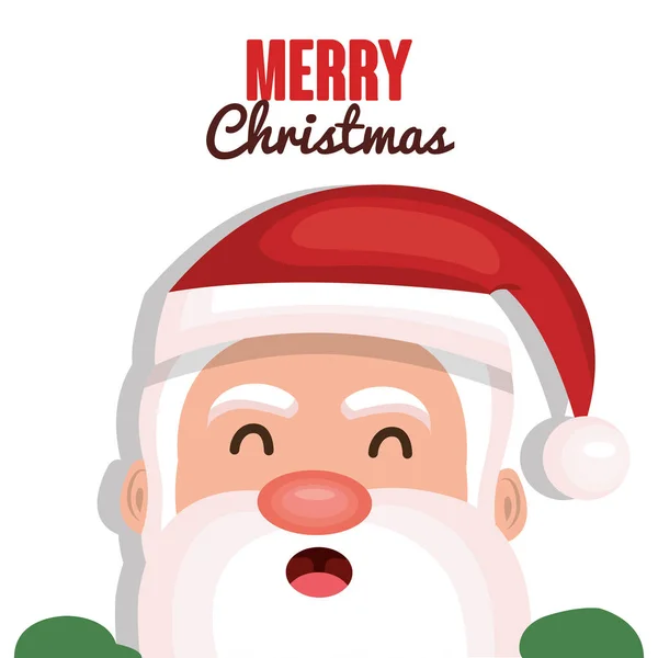 Happy merry christmas card — Stock Vector