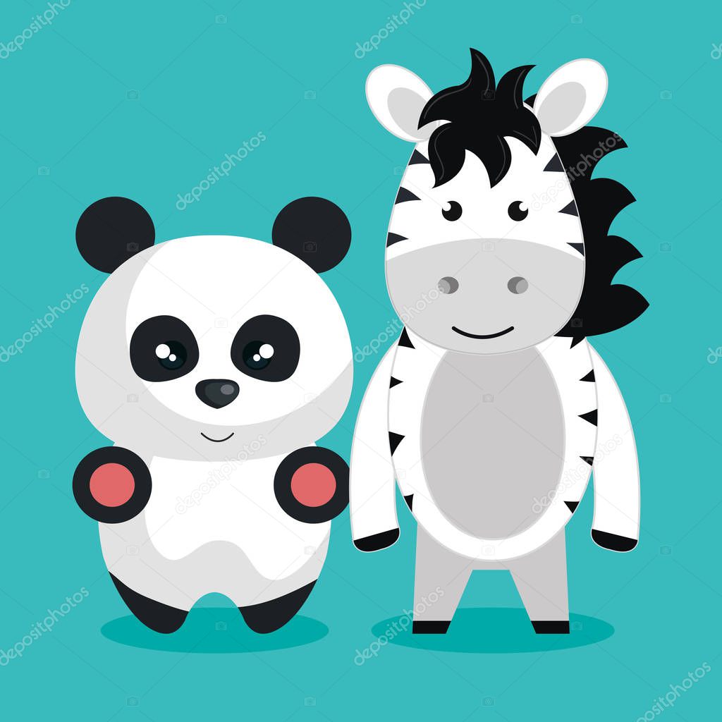cute couple stuffed animals