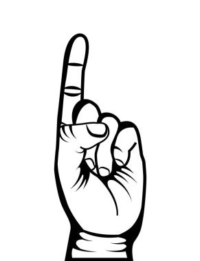 el insan sembolü izole simgesi