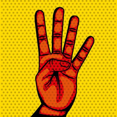 el insan sembolü izole simgesi