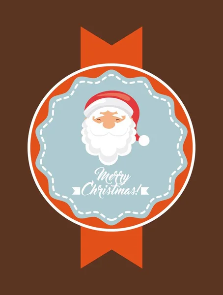 Ευτυχισμένος καλά Χριστουγεννιάτικη κάρτα — Διανυσματικό Αρχείο