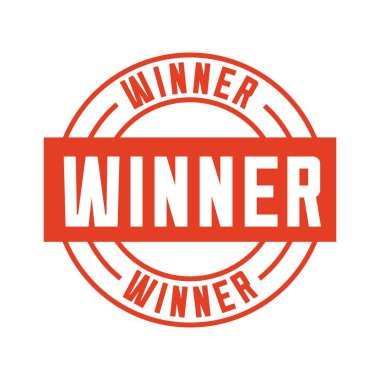 kazanan mühür damgası simgesi