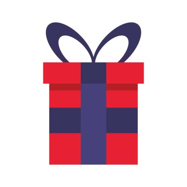 hediye kutusu izole edilmiş simge