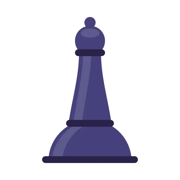 Σκάκι επίσκοπος απομονωμένες εικονίδιο — Διανυσματικό Αρχείο