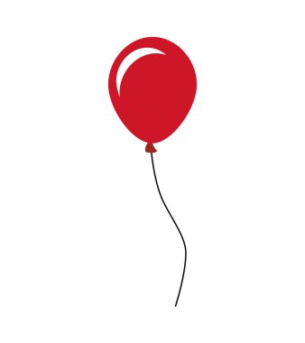 Balon hava kutlama simgesi