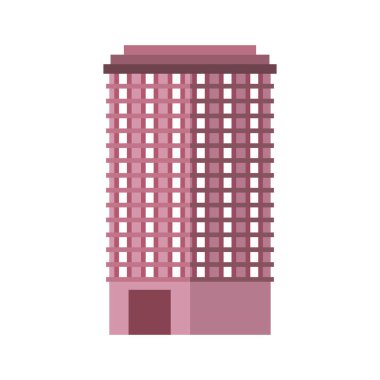 bina inşaat izole simgesi