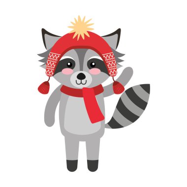 Kunduz kış giysileri karakter