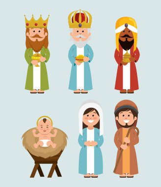 mutlu neşeli Noel yemlik karakter