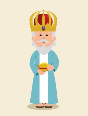 mutlu neşeli Noel yemlik karakter