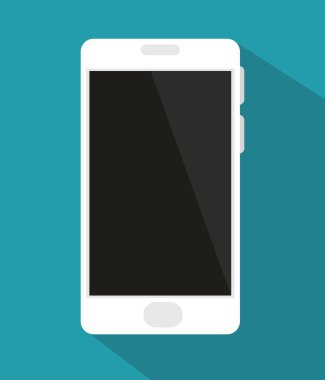 Smartphone teknoloji izole simgesi