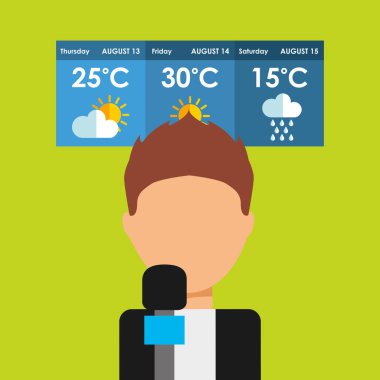 muhabir kırma haber simgesi