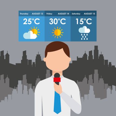 muhabir kırma haber simgesi