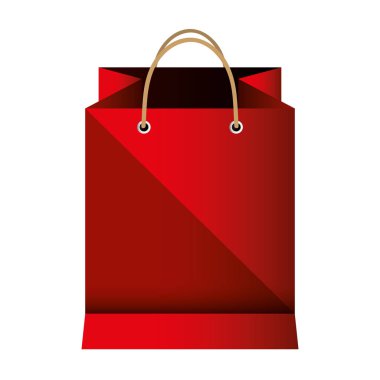 Alışveriş poşeti kağıt simgesi